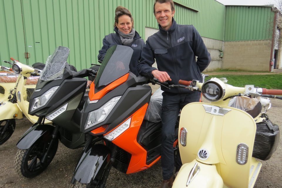 Ghislain Lestienne, cofondateur de Pink Mobility avec sa femme, Auriane Lestienne.