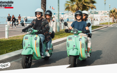 [L’automobile & l’entreprise] pink Mobility et easyli associés pour un scooter à batterie « MADE in france »